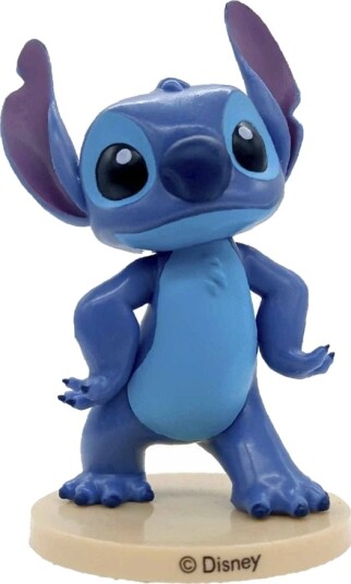 Stitch Kaketopp Pvc 9 Cm | Slikkepott.No