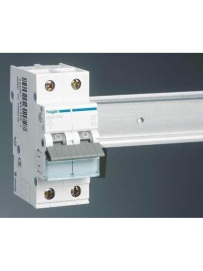 Hager Miniature circuit breaker mcb 1p+n 6ka c-6a 2m (3250614314247)