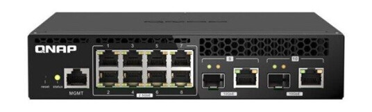 QNAP QSW-M2108R-2Cv Web-Managed Switch Rack Mount (4713213518762) QNAP QSW-M2108R-2Cv Web-Managed Switch Rack Mount (4713213518762)