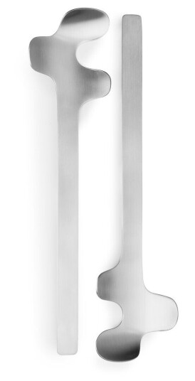 Born In Sweden Leaf salatbestikk Brushed Steel Born In Sweden Leaf salatbestikk Brushed Steel