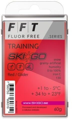 Skigo Fft Red Glider Red 60G