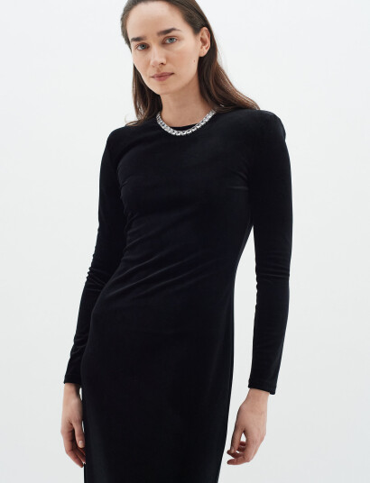InWear Brendaiw Long Dress - Black - XS