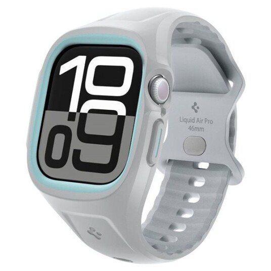 Spigen Liquid Air Pro Reim til Apple Watch 10 46mm Grå Spigen Liquid Air Pro Reim til Apple Watch 10 46mm Grå