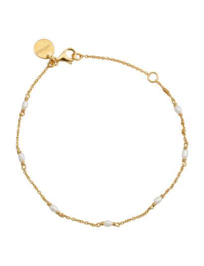 SYSTER P Treasure Multi Pearl Bracelet Gold |Guld |One Size