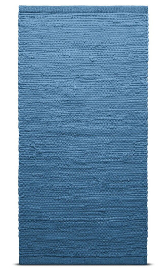 Rug Solid Cotton teppe 60 x 90 cm Pacific