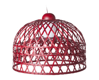 Moooi Emperor Taklampe Liten Rød Moooi Emperor Taklampe Liten Rød
