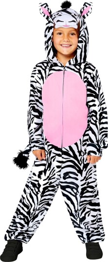 Zebra Onesie Barn Kostyme - X-Large