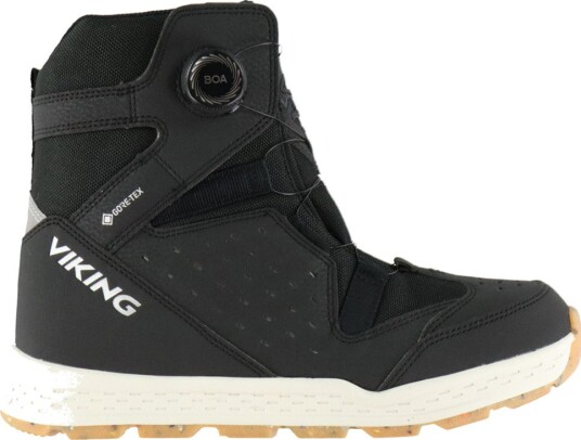 Viking Vintersko - Espo Reflex Warm GTX BOA - Black - Viking - 41 - Vinterstøvler Brun Hvit Svart