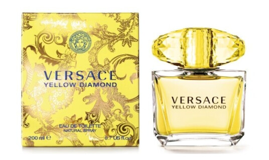 Versace Yellow Diamond 200 ml Eau de Toilette for Dame - Frisk Duft med Appelsin Noter