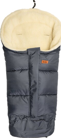 Sensillo 3-i-1 Kombivognpose Polar Fleece Justerbar Lengde 80-100cm Grafitt