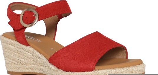 Gabor Wedge Sandal Red 38.5
