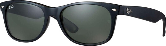 Ray-Ban New Wayfarer Black Green Classic 52