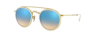 Ray-Ban Round Double Bridge RB3647N 001/4O 51 Ray-Ban Round Double Bridge RB3647N 001/4O 51