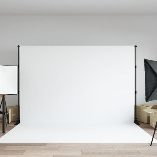 vidaXL Bakgrunnsstativ svart 305x243 cm stål vidaXL Bakgrunnsstativ svart 305x243 cm stål