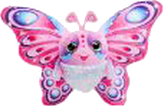 Simba Toys Fluffy Fly Butterfly Plush, Pink - Multi/patterned - ONE SIZE
