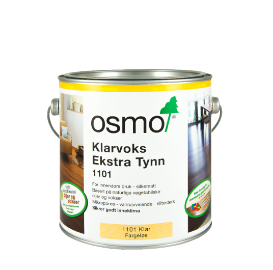 Osmo Klarvoks Ekstra Tynn 1101 2,5l