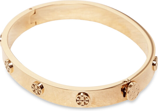 Tory Burch Icon Hinge Bracelet Gold S Tory Burch Icon Hinge Bracelet Gold S