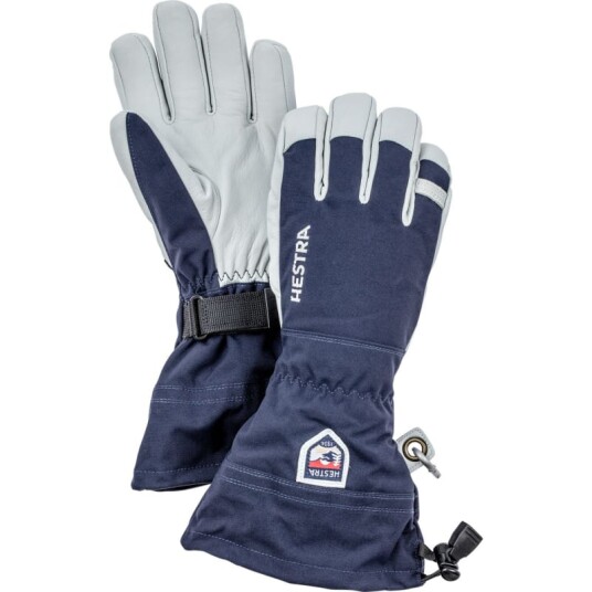 Hestra Army Leather Heli Ski 10 Marine