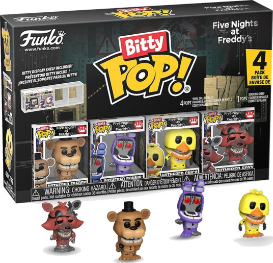 Funko Bitty POP!: Five Nights at Freddy's Withered 4Pack