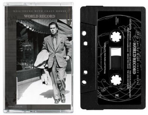 Neil Young World Record Kassett
