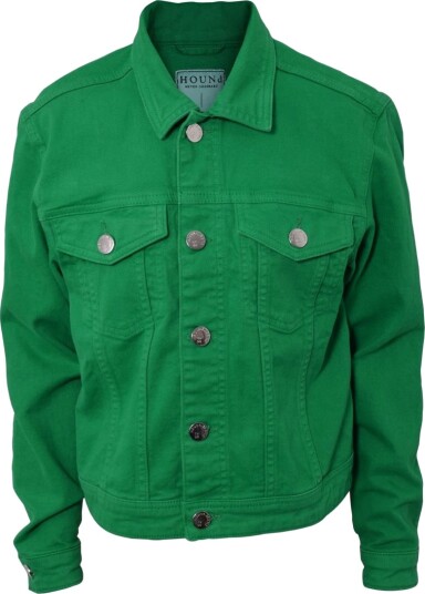 Hound Jakke Denim Power Green Hound 12 år (152) Denimjakker Grønn