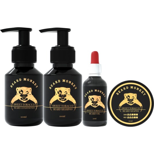 Beard Monkey Sweet Tobacco All Beard Kit Beard Monkey Sweet Tobacco All Beard Kit