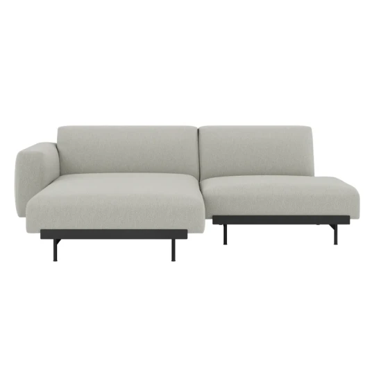 Muuto In Situ 2 seters modulsofa Config 6 Ocean80/Svart