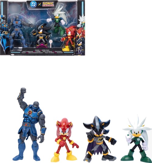 Sonic Figursett 4-pakk