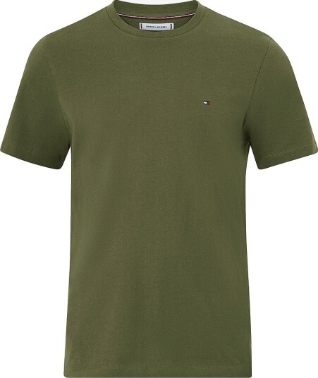 Tommy Hilfiger Ess Seasonal Reg Fit Solid Tee   Khaki green   S