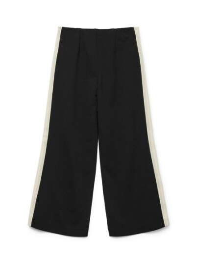 Vero Moda Girl Bukser vmBerlin MW Wide Panel Svart