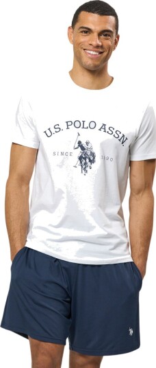 U.S. Polo Assn. Uspa T-Shirt Archibald Men - White - L