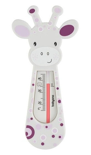 Babyono Badetermometer Giraffe Purple