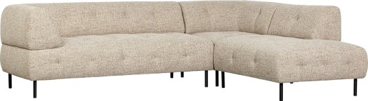 Ranta Sofa med Sjeselong 3 seter Naturmelange Ranta Sofa med Sjeselong 3 seter Naturmelange