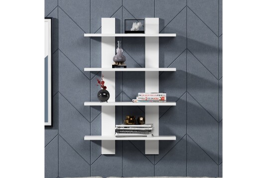 Vegghylle Laurela 60x16 cm Hvit