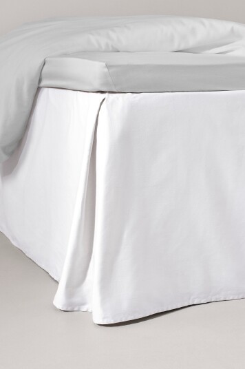 Jotex Satin Sengekappe i Sateng 60 Cm Økologisk Hvit ZACK 17311160136