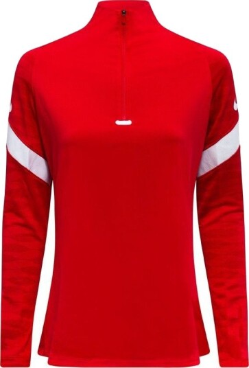 Nike Treningsskjorte Dri FIT Strike 21 Drill   Rød/Hvit Kvinner størrelse Large