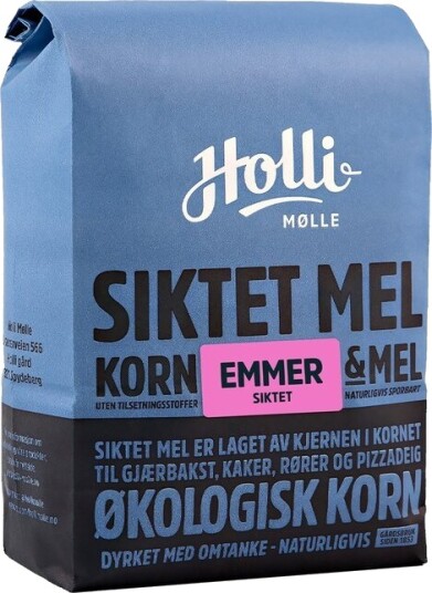 Holli Mølle økologisk siktet emmer 1 kg