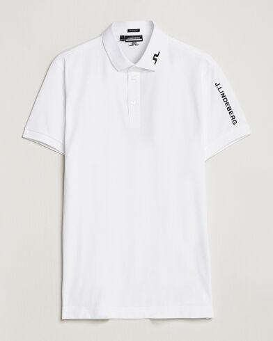 J.Lindeberg Regular Fit Tour Tech Stretch Polo White J.Lindeberg Regular Fit Tour Tech Stretch Polo White