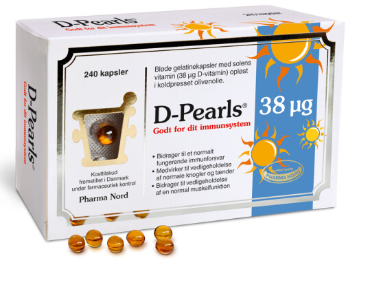 Pharma Nord Bio-Vitamin D3 38 mcg 240 Kapslar