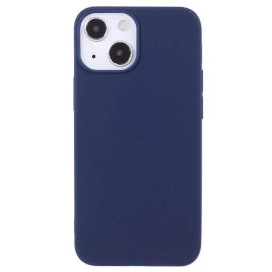 INCOVER iPhone 13 Mini Fleksibelt Plast Bakdeksel - Mørkeblå INCOVER iPhone 13 Mini Fleksibelt Plast Bakdeksel - Mørkeblå