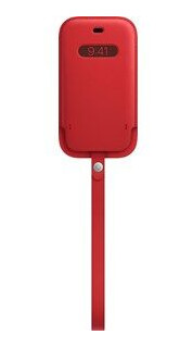 Apple - (Product) Red - Beskyttelsesmuffe For Mobiltelefon - Med Magsafe - Lær - Rød - For Iphone 12 Mini
