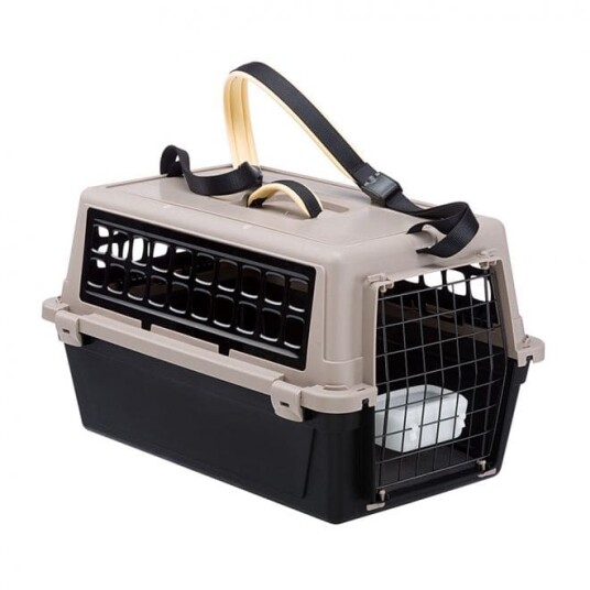 Ferplast Atlas Trendy Transportbur Brun & Svart (Xs)