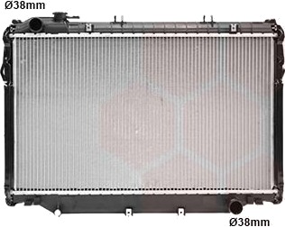 VAN WEZEL 53002223 Radiator, motorkjøling