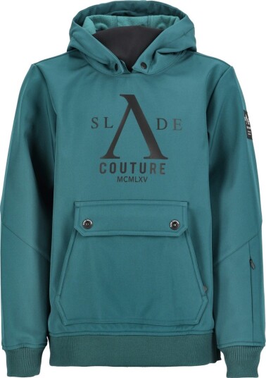 Slade Colorado Softshell Snow Hood Jr Emerald Green 130 Skijakker