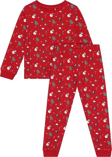 Minymo Pyjamas Set Aop SCARLET SAGE 110