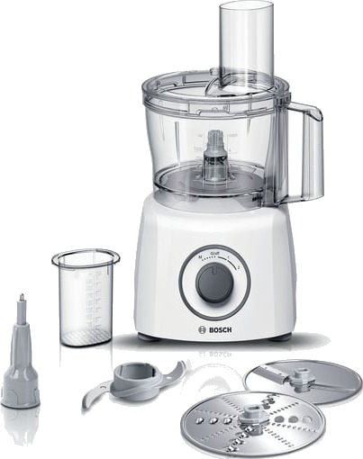 Bosch MultiTalent 3 Foodprosessor 800 W - Kompakt Kjøkkenmaskin MCM3110W