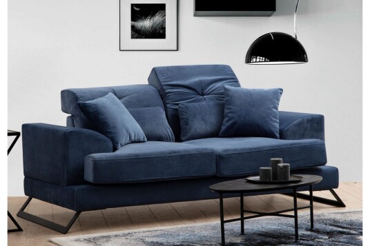 Jaraad Sofa 2 seters Blå