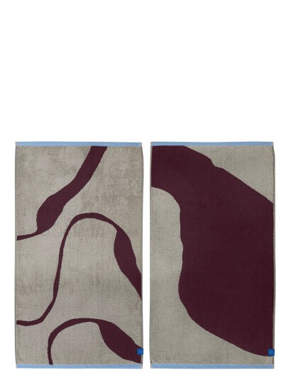 Mette Ditmer Nova Arte Towel, 2-Pack - Beige - 50X 90CM