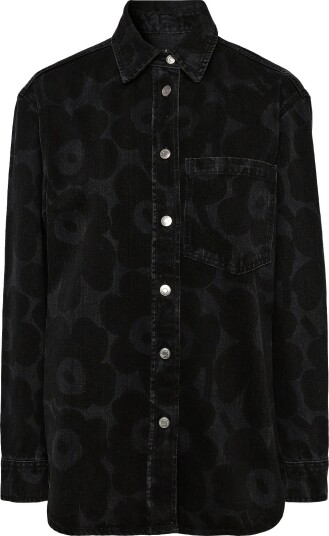 Marimekko Maridenim Vaihe Unikko Black 38