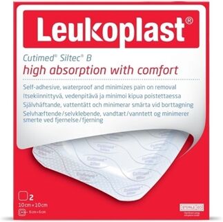 Leukoplast Cutimed Siltec 10 X 10 Cm